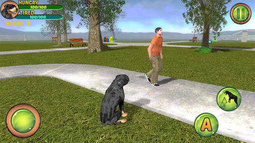 Rottweiler Dog Life Simulator screenshot 1