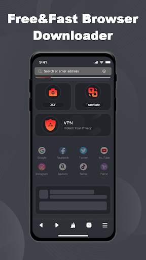 Private Browsing Web Browser screenshot 3
