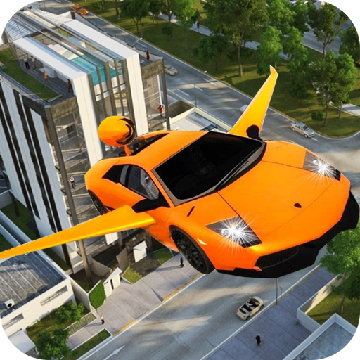 Flying Car  Game 3D icon
