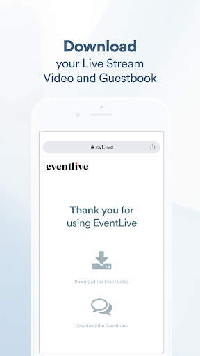 EventLive - Live Stream Events screenshot 8