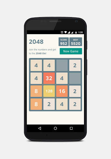 2048 Addictive Game screenshot 2