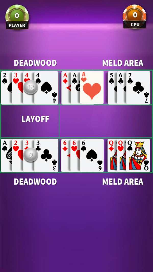 Gin Rummy - How to Play Gin Card Game for Beginner screenshot 7