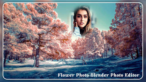 Flower Photo Frames, Beautiful Flower Photo Editor screenshot 1