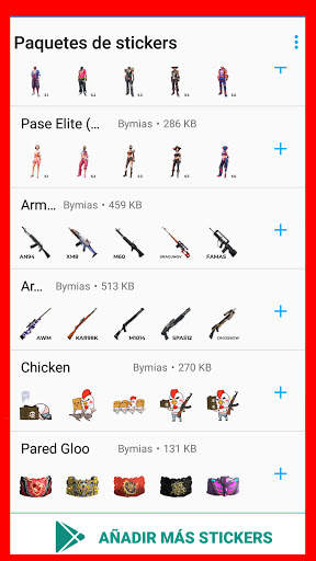 FF stickers for whastapp - WAstickerApps 2021 screenshot 2