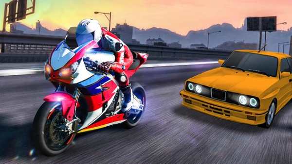 Reckless Racer: 2020’s Highway: Free Bike Racing screenshot 4