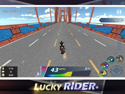 Lucky Rider - Crazy Moto Racing Game screenshot 11