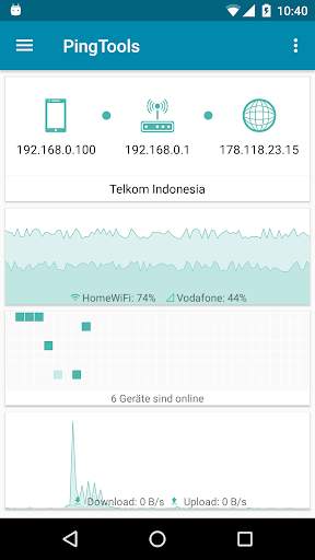 PingTools Network Utilities screenshot 1