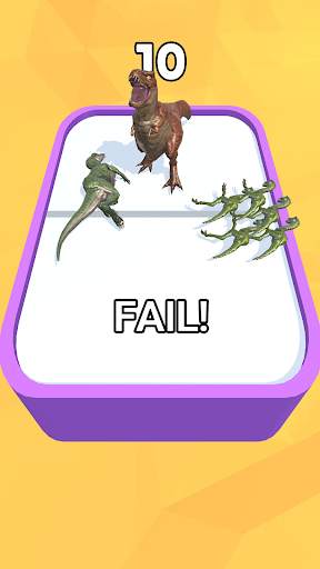 Mestre da fusão: monstro dino screenshot 5