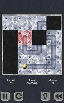 Roll the ball through the maze screenshot 1