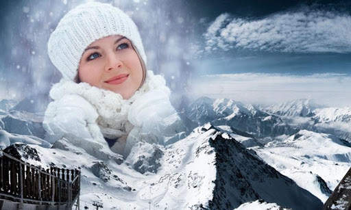 Snowfall photo frame screenshot 2
