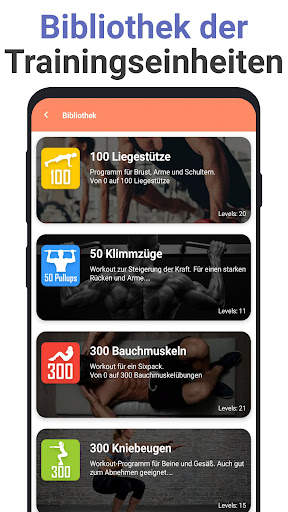 Heimtraining BeStronger screenshot 2