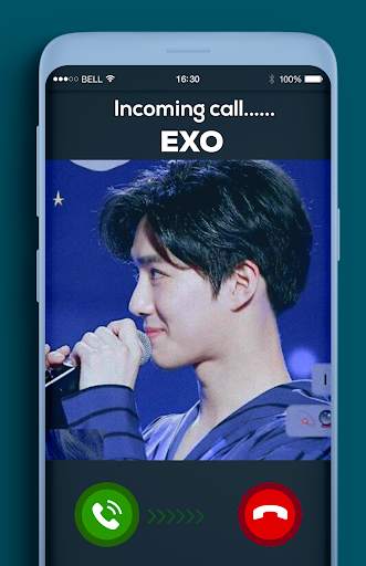 Exo Fake Call App screenshot 4