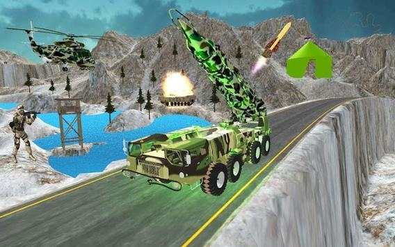 War Is Coming Army Scud Missile Truck Driving screenshot 5