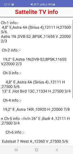 All TV Channels and cricket line screenshot 7