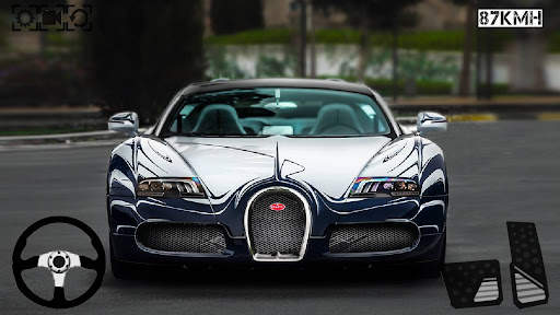Veyron Drag Car Bugatti Racing screenshot 2
