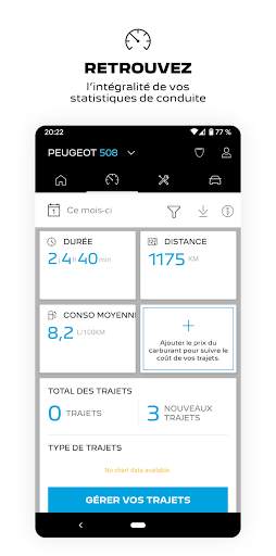 MYPEUGEOT APP screenshot 2