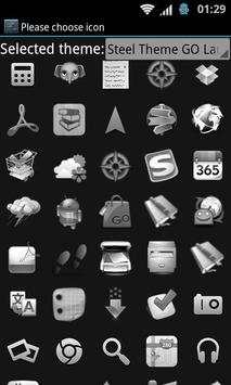 Steel Theme GO Launcher EX screenshot 4