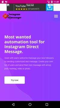 Instagram Messenger - Multiple Accounts Messenger screenshot 1