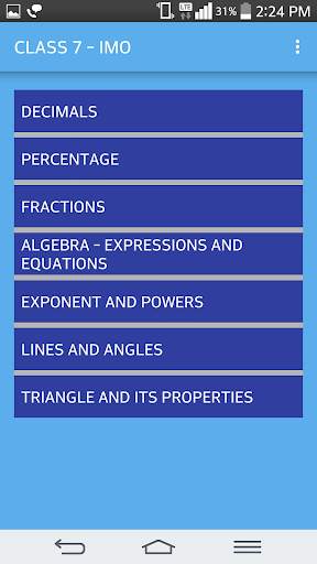 CLASS 7 - IMO [MATHS OLYMPIAD] скриншот 5