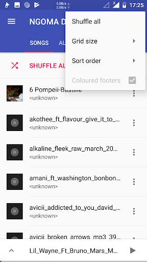 Ngoma music player screenshot 6
