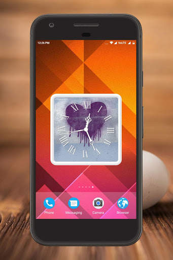 Heart Clock Live Wallpaper screenshot 4
