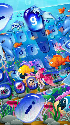 Cute Fish Keyboard screenshot 2