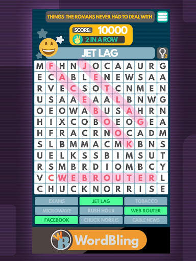 Word Bling: A funny offline wo screenshot 10