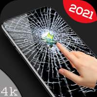 Broken Screen Glass Wallpaper 4K icon