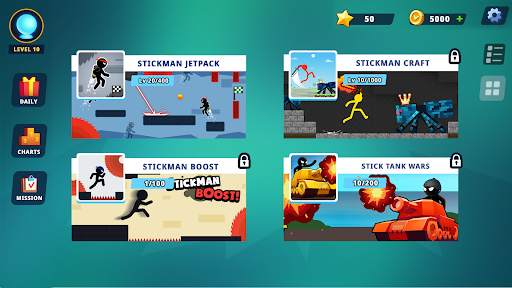 Mini Stick: Duelist Game screenshot 2