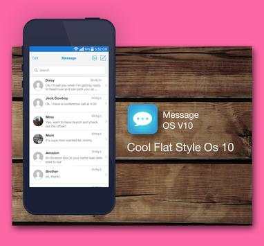 Messenger Style OS 10 screenshot 1