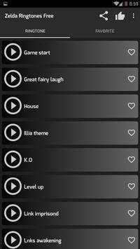 Zelda Ringtones Free 4 تصوير الشاشة