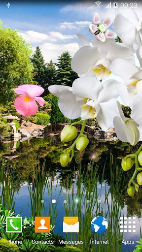 Spring Garden Live Wallpaper screenshot 3