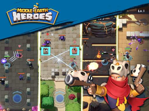 Middle Earth Heroes: Hit and run, hunt darkness screenshot 10