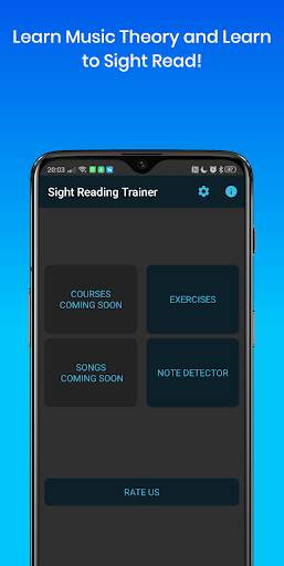 Sight Reading Trainer - Learn Music Theory & Notes screenshot 1