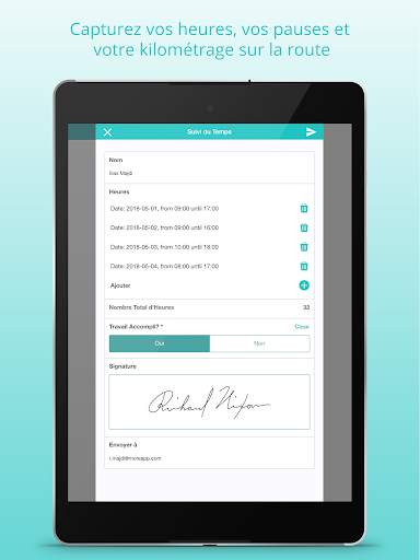 MoreApp Formulaires screenshot 7