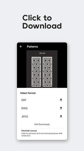 FilesCAD - Free DXF, DWG and CDR Files screenshot 5