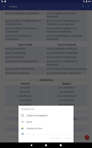 Verbos Español screenshot 23