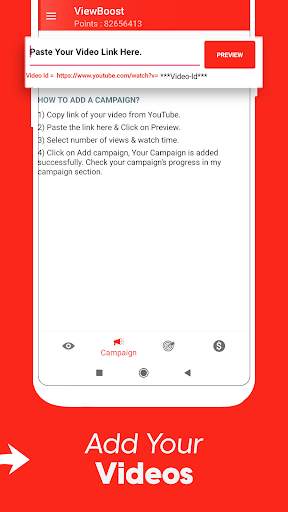 ViewBoost - View4View - Free Views for Video screenshot 4