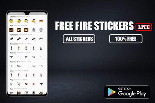 Free Fire Stickers For Whatsapp 2020 screenshot 1