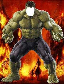 SuperHero Hulk The Green Man Photo edit screenshot 5