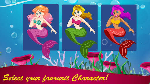 Mermaid Princess Love Story Dress Up Game screenshot 3
