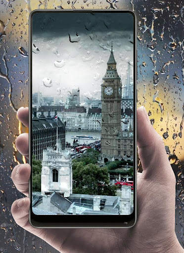 Rain live wallpaper screenshot 4