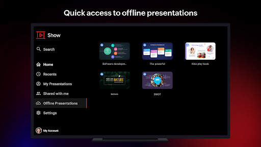 Zoho Show - Slideshow скриншот 3