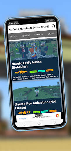 Addons Naruto Jedy for MCPE screenshot 4