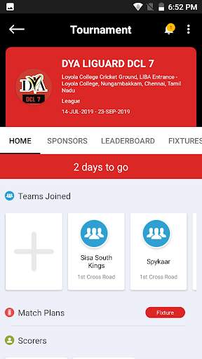DYA Cricket League screenshot 3