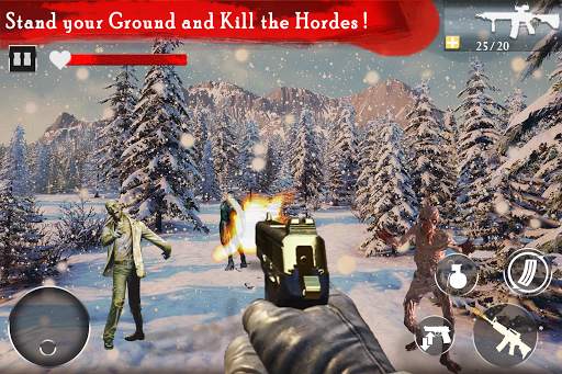 Zombie Assault Misi Misi Maut yang Tidak Terdengar screenshot 3