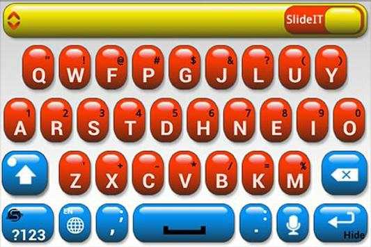 SlideIT Smarties Candy Skin screenshot 4