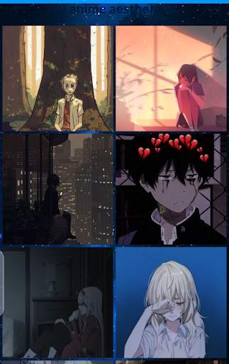 sad anime aesthetic wallpaper screenshot 4