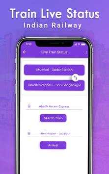 Indian Railway Train Status - Train Running Status screenshot 2