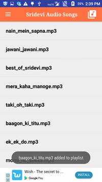Sridevi Hit Songs - Hindi screenshot 2